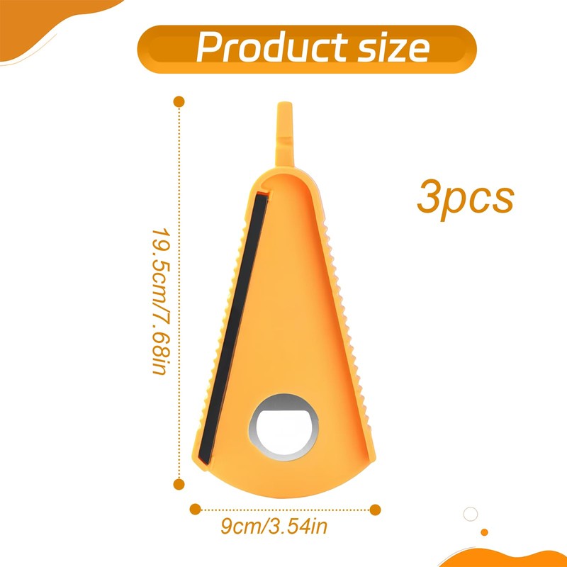 3 Pcs Jar Opener,Non-Slip and Durable Jar Openers for Arthritis