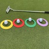 Laroal 3-Piece Golf Putting Hole Cup Ring Indoor Putting Cup