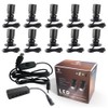 FOROUREYES 10 Lights Dimmable LED Cabinet Lights USB 5V Downlight