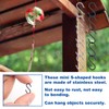 Gosknor Pack of 200 Mini S Hooks for Hanging, 1.3