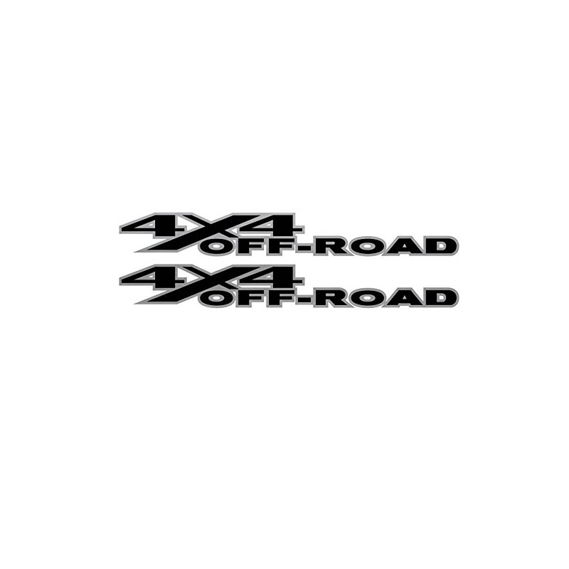 Replacement 4x4 Blackout Decals - 2005 to 2009 Fits Dodge