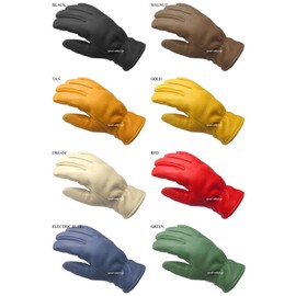 Churchill Glove Leather Gloves, gold
