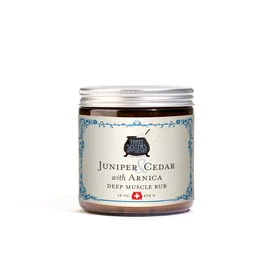 Three Sisters Apothecary Deep Muscle Rubs 16 oz. (Juniper and Cedar with Arnica)