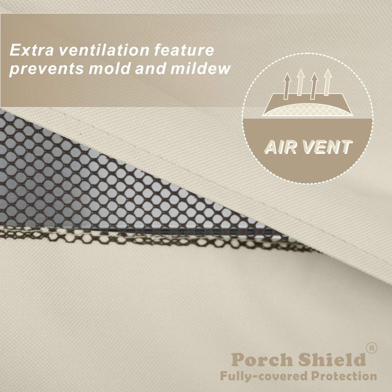 Porch Shield Square Hot Tub Cover - Waterproof Outdoor SPA