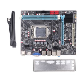 DDR3 Motherboard 1 PCIex16 4 SATA2.0 DDR3 6 USB2.0 1000M Network 24PIN Power LGA 1156 Motherboard for Computer PC