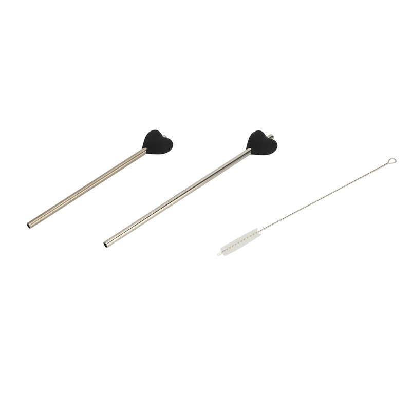 Anti Wrinkle Straw Stainless Steel Lip Line Prevention Straw Reusable
