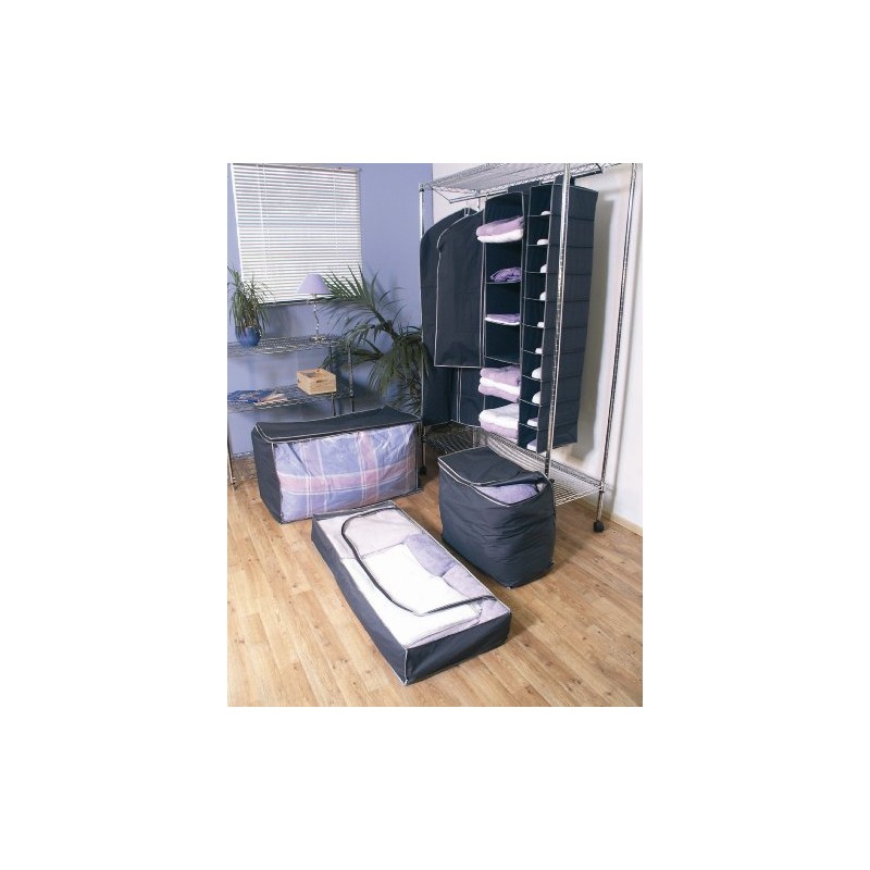 H & L Russel Jumbo Bag Soft Touch, Navy Blue,