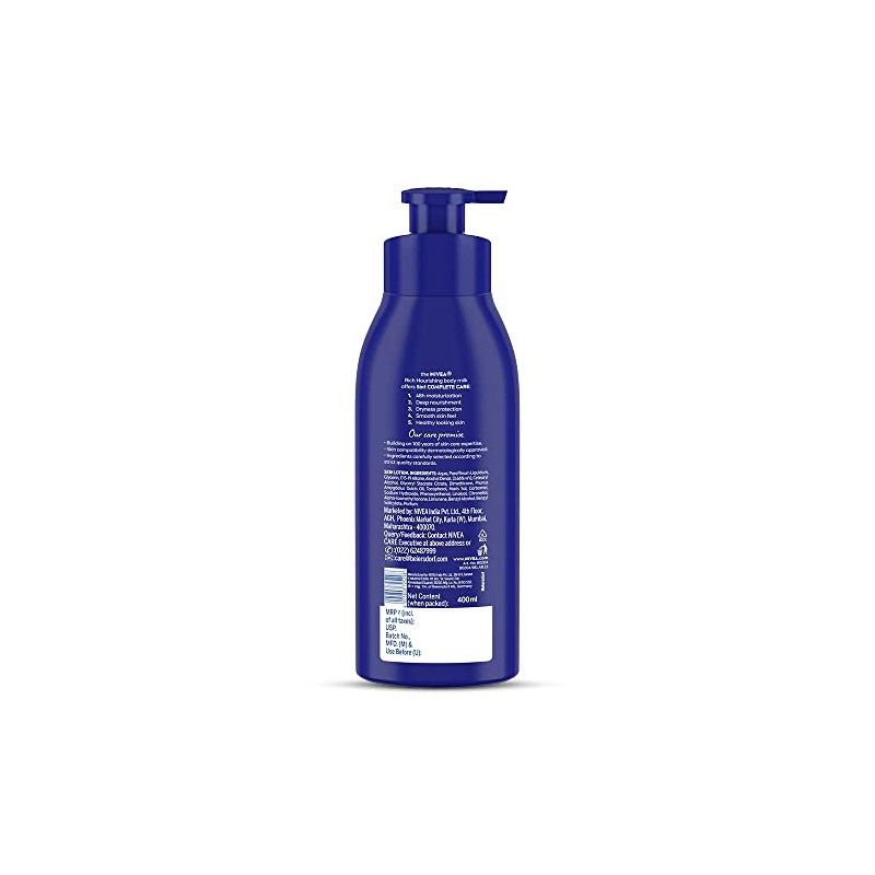 Nivea Nourishing Lotion Body Milk Richly Caring For Very Dry