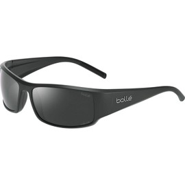 bollé BS026002 King Sunglasses, Black Matte - Volt+ Gun Cat 4, Large