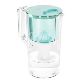 Wessper Water Filter Jug Mint Filter Jug 2.5 L with 1 Filter Cartridge Replacement for Aquaphor Standard, Brita Classic, Dafi Classic Filter Cartridge Water Filter Jug Reduces Chlorine Limescale