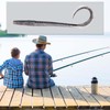 Worm Bait, Realistic Fishing Soft Worm Lures, Reusable Swim Hook