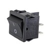 Rocker Switch Black Rocker Unlit 4 Pin 6A 250VAC Device
