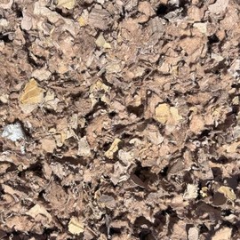 Eco Fiber Mulch. Recycled Paper Board Mulch, Natural Brown, 42 Quart Bag, Moisture Retaining Ground Cover and Weed Suppressant