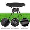 laffoonparts Outdoor Waterproof Round Table Cover, 42" Dia x 4"