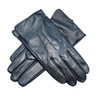 Jasmine Silk Mens Lambskin Leather Cashmere Lined Gloves BLACK (Small)
