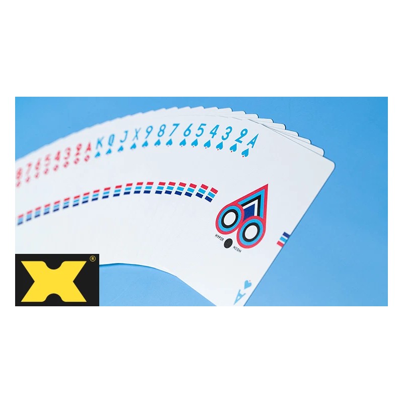 HYPER NEON Half Brick Playing Cards by Riffle Shuffle x