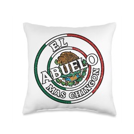 El Papa Mas Chingon - Funny best Mexican Dad Gifts Abuelo Throw Pillow