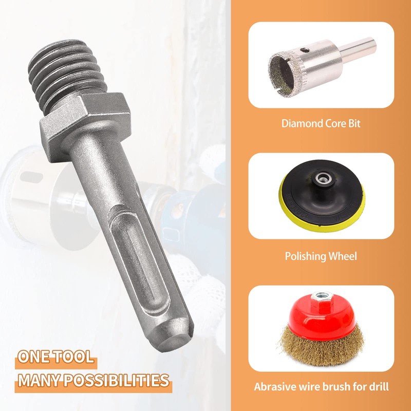 CPROSP M14 Adaptor for Diamond Tile Drill Bit Adaptor M14