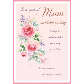 Regal Publishing Mother's Day Card, To a Special Mum - 9 x 6 inches