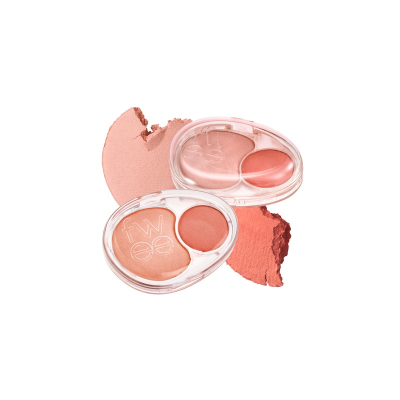 fwee [fwee]Mellow Dual Blusher (12 colors)