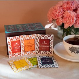 Octavius, Assorted Tea Sampler Gift Set (3 Flavors, 100 Tea Bags) | Black Tea Sampler Pack | Tea Gift Set, Pack of 2