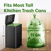 13 Gallon Compostable Trash Bags (40 Count) — Leakproof Plant-based