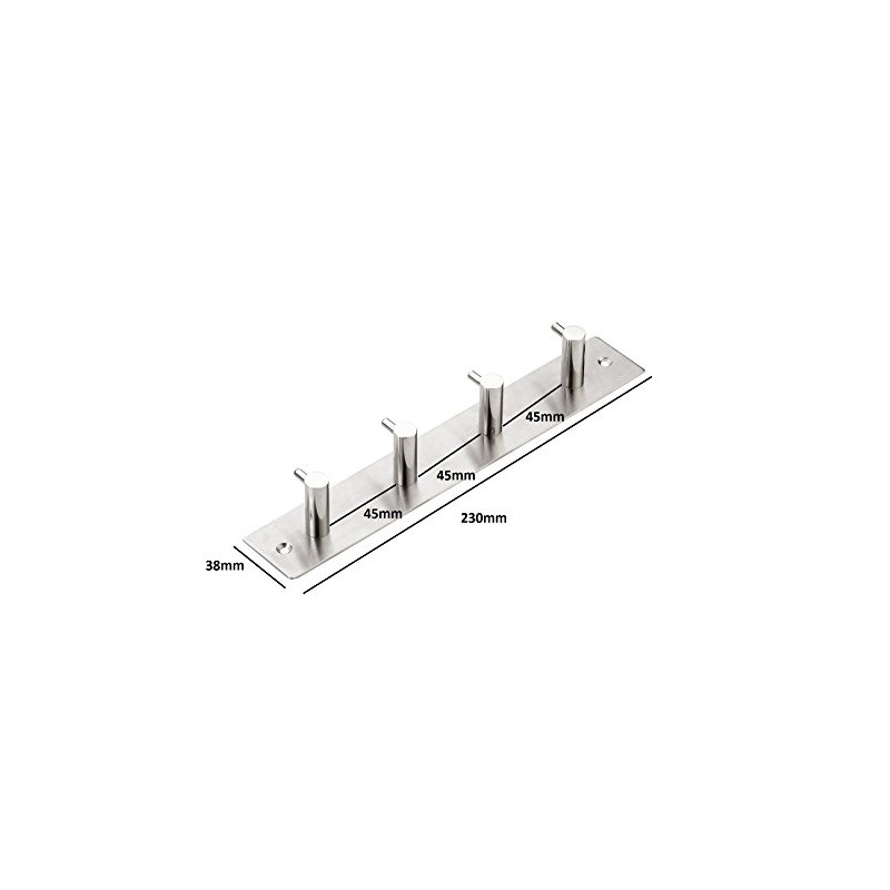 brand_quality Coat Robe Hook Hat Clothes Towel rack Unit 1-8