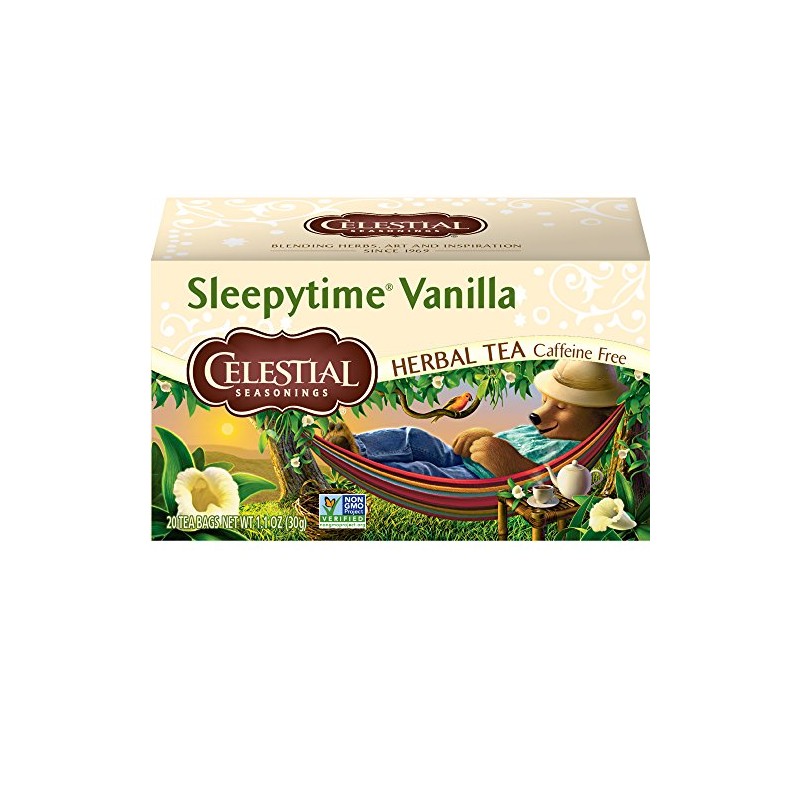 Celestial Seasonings Herbal Tea, Sleepytime Vanilla , 20 Count