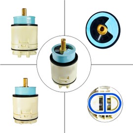 ALITZ RP70538 Pressure Balance Cartridge for Delta® Shower Faucet – Compatible with Delta Linden, Zura, and More – Durable Brass Stem, Smooth Operation, Easy Install (Check Valve Not Included)