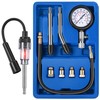 Fiada 9 Pieces Automotive Compression Tester Kit and Spark Plug