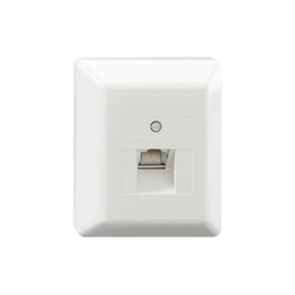 Rutenbeck UAE 8 (8) AP Universal Junction Box Pure White