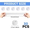 BTGOU 30pcs Bobs Thumb Bandage Finger Bandage Tubular White Cotton