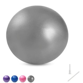 Small Pilates Ball, Therapy Ball, Mini Workout Ball, Core Ball, 9 Inch Small Exercise Ball for Pilates Yoga Workout Bender Core Training and Physical Therapy, Mini Bender Ball
