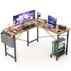 New L shaped Computer Desk Gaming Table Pc Laptop Workstation