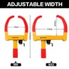 KAYCENTOP Universal Wheel Lock, Security Trailer Wheel Lock, Tire Lock