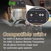 AXP1 Remote Transmitter Replacement for AXP1/AXS1 Ghost Controls 5-Button Remote