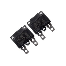 RKURCK RKURCK 13 Amps Thermal Circuit Breakers 125/250VAC 32VDC Automatic Reset Relay Fuse Current Overload Protector Switch 13A 2 Pack