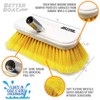 Soft Boat Deck Brush, Heavy-Duty Marine Brush Head, 8" Bristle