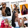 French Curl Braiding Hair Extensions 14 Inch pre stretched Braiding