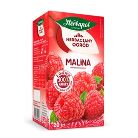 Raspberry Tea Natural Pure And Refreshing Herbal Fruit Infusion Herbapol (Tea bags, 20.00, count)