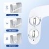 Bidet Attachment for Toilet, Non-Electric Self Cleaning Dual Nozzle (Feminine/Posterior),