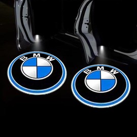 KLIFE LIMITED 2Pcs LED Car Door Welcome Light HD Projector Lamp Accessories For Honda Civic Fit Accord City Vezel CR-V S660 Odyssey HR-V:_BMW