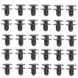 Bumper Retainer Clips for Chrysler 300 & Dodge Charger Challenger, 30pcs Push Pin Fasteners for Chrysler 6509960AA