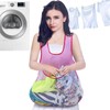 Portable Clothes Drying Apron With Pouch, Sleeveless Waterproof Laundry Bib