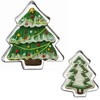 Tree Shaped Cookie Cutters Set of 2 pcs, Stainless Steel