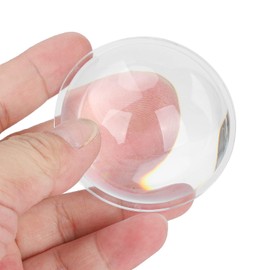 Convex Glass Lens, Stable Performance LED Optics Lens Easy Installation for Telescopes for Magnifying Glasses for Outdoors for Sunset Lamps
