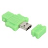 Cartoon U Disk Green Robot Appearance High Speed Bulk Storage
