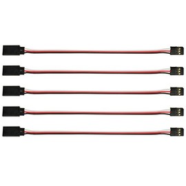 +ACI-6+ACIAIg- / 150mm Futaba Style Servo Extension +AC0- 5 Pack +AC0- Apex RC Products +ACM-1005+ACI-