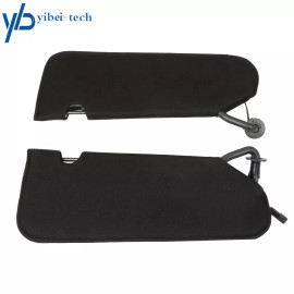 yibei-tech For C6 Corvette 2005-2013 Pair Left Right Side Sun Shades Sun Visors Cloth