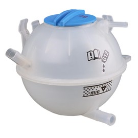 Radiator Coolant Expansion Tank with Cap for Volkswagen A3 Q3 TT 1K0121407A